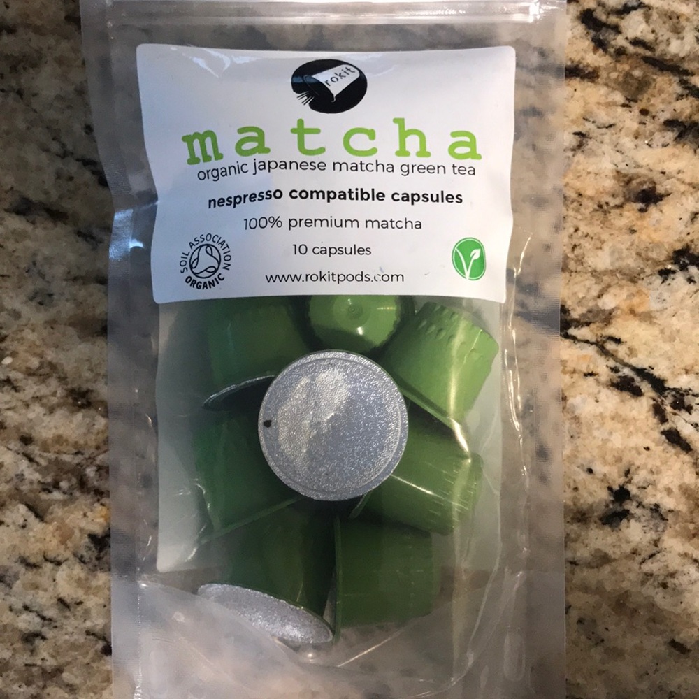 Matcha Nespresso compatible capsules